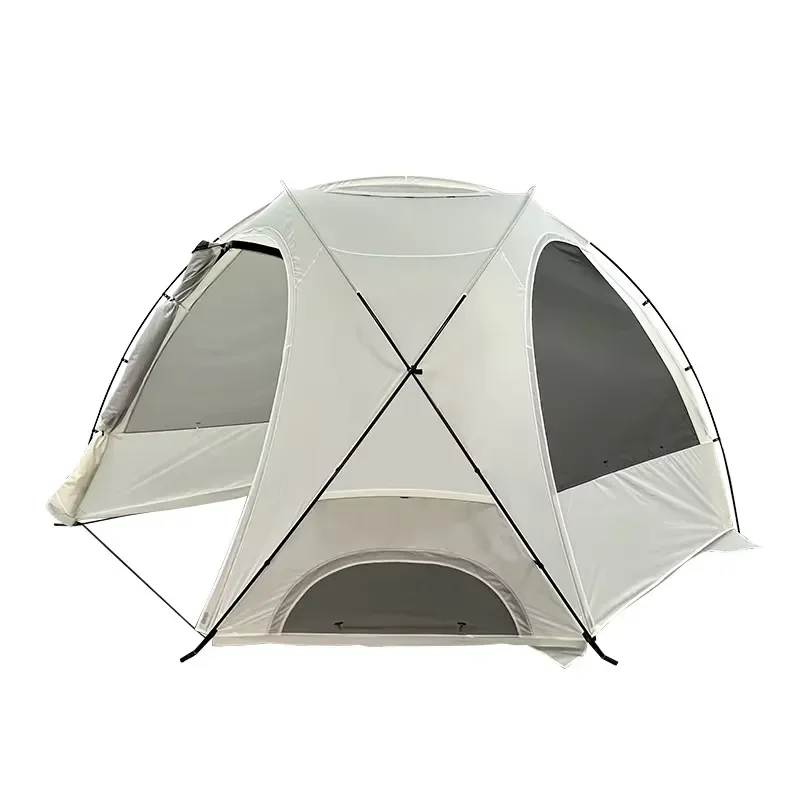 Factory OEM/ODM Custom Portable Double Layer Four-Season Bubble Dome Tent Large Space Waterproof Family Outdoor Camping