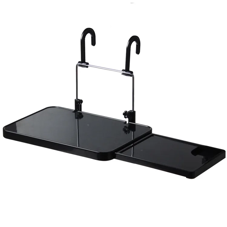 Universal Black Car Vehicle Steering Wheel Back Seat Food Eating Desk Table Tray