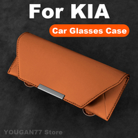 Car Glasses Case For KIA EV9 EV3 EV5 EV6 K8 K5 K3 K4 GT-line Kia Sportage Syros Carnival Bongo Sorento 2025 Car Glasses Frame