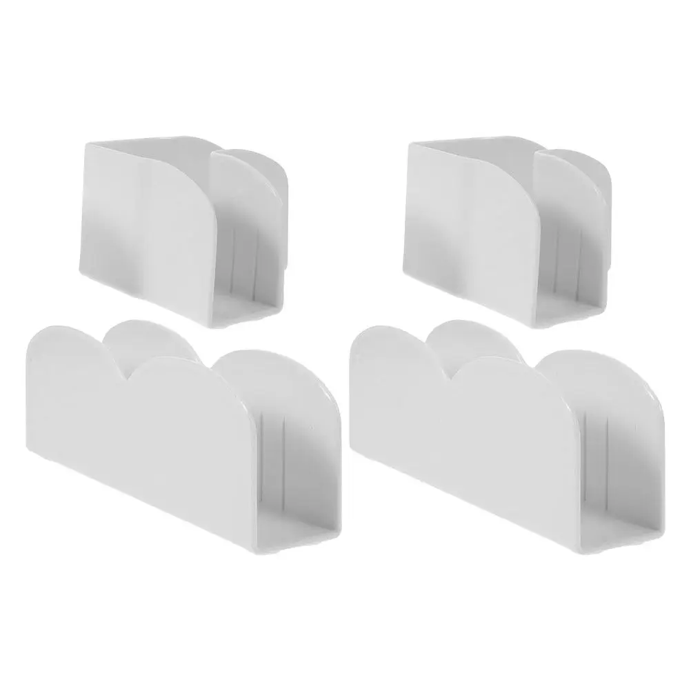 4 Pezzi Stabilizzatori per Box per Bambini, Base in Plastica Antiscivolo, Clip di Fissaggio, Accessori per Recinzione Domestica