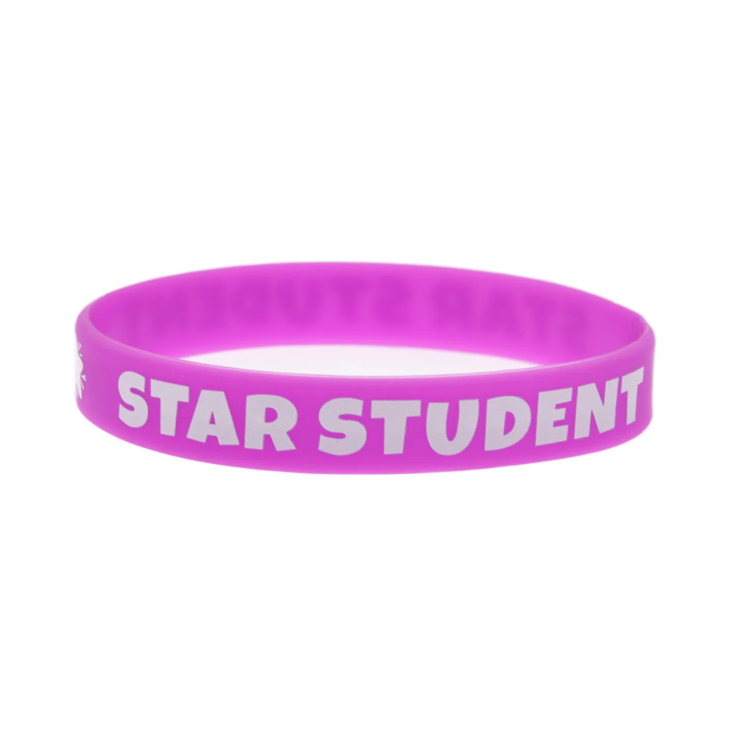 50 Stück STAR STUDENT Silikon-Armband, Zubehör für die Feier von Schülerleistungen, für Schulveranstaltungen, Partygeschenke, Armband – Detail 2