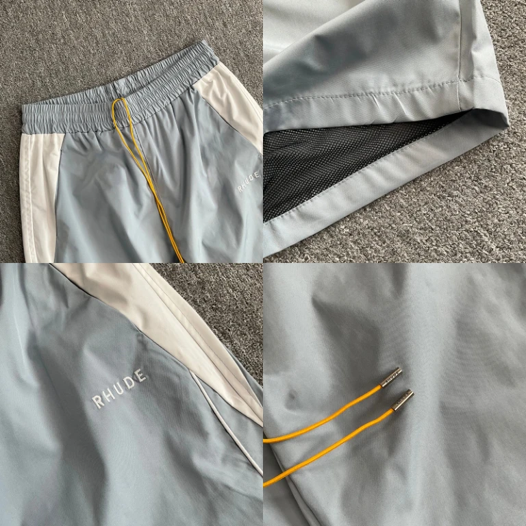 2026 Neue Modemarke RHUDE Hosen Sommer Locker Sitzende Atmungsaktive Freizeithosen Schnelle Lieferung