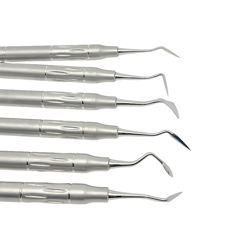 

6Pcs Dental Periodontal Scalers Orban Knife Kirkland Ligament Separator Scaler Kit Dentist Tools for Periodontal Treatment