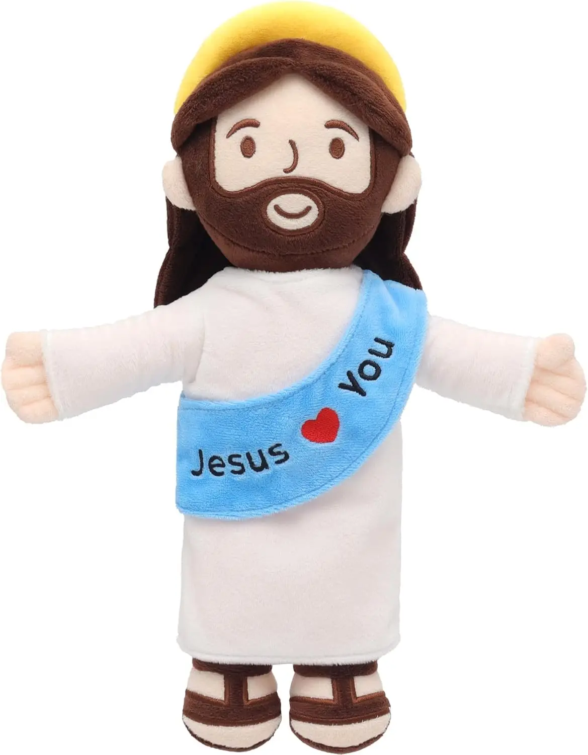

Jesus Plush Stuffed Doll Christian Religious Toy for Kids Christmas Easter Gift Decoration 13"