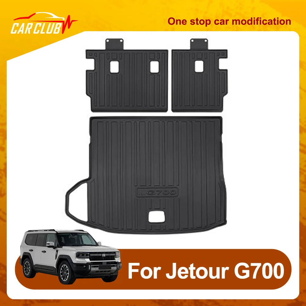 Dedicated Full Surround TPE Trunk Cushion Car Modification Parts For Chery Jetour G700 2025 2026 Seat Back Cushion