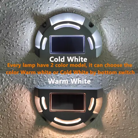 Solar LED Treppen Licht Im Freien Wasserdichte Deck Licht Garten Boden Schritt Licht Solar Power Einfahrt Dock Beleuchtung