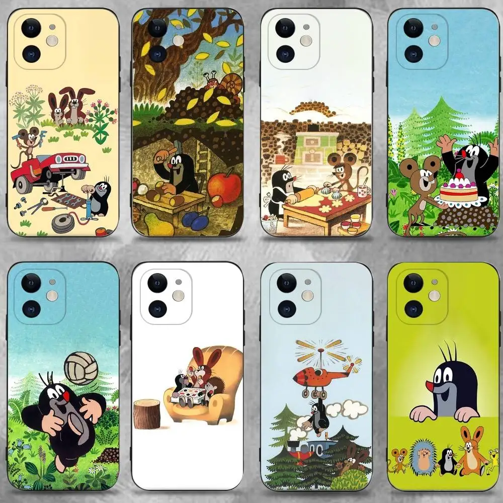 카툰 디자인 소프트 실리콘 핸드폰 케이스 이미지