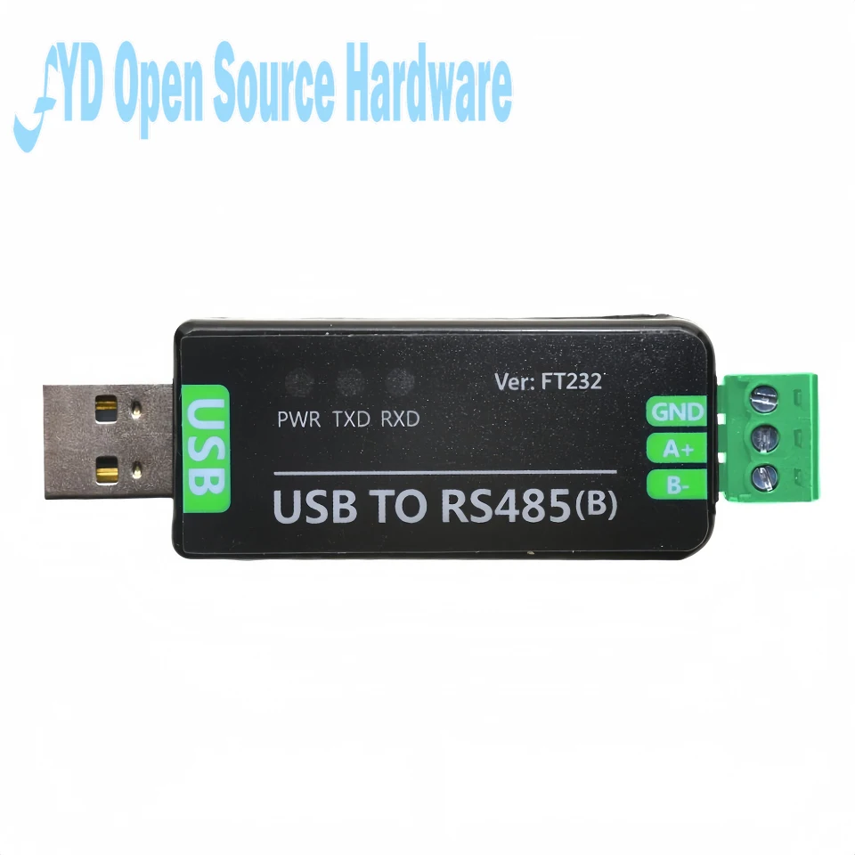 USB من الدرجة الصناعية إلى RS485 محول المنفذ التسلسلي RS485 وحدة الاتصالات FT232RNL/CH343G