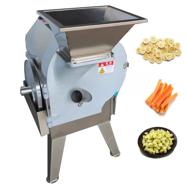 

Industrial single head sweet potato vegetable cutter slicer fruit and vegetable processing machine