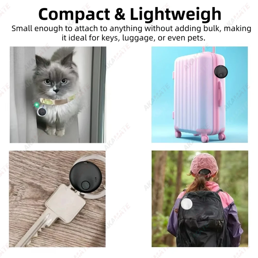 جهاز تعقب المواقع الصغير لهاتف iPhone Apple Find My App مناسب لتحديد موقع أمتعة الحيوانات الأليفة وخفيف الوزن لسلسلة المفاتيح #6