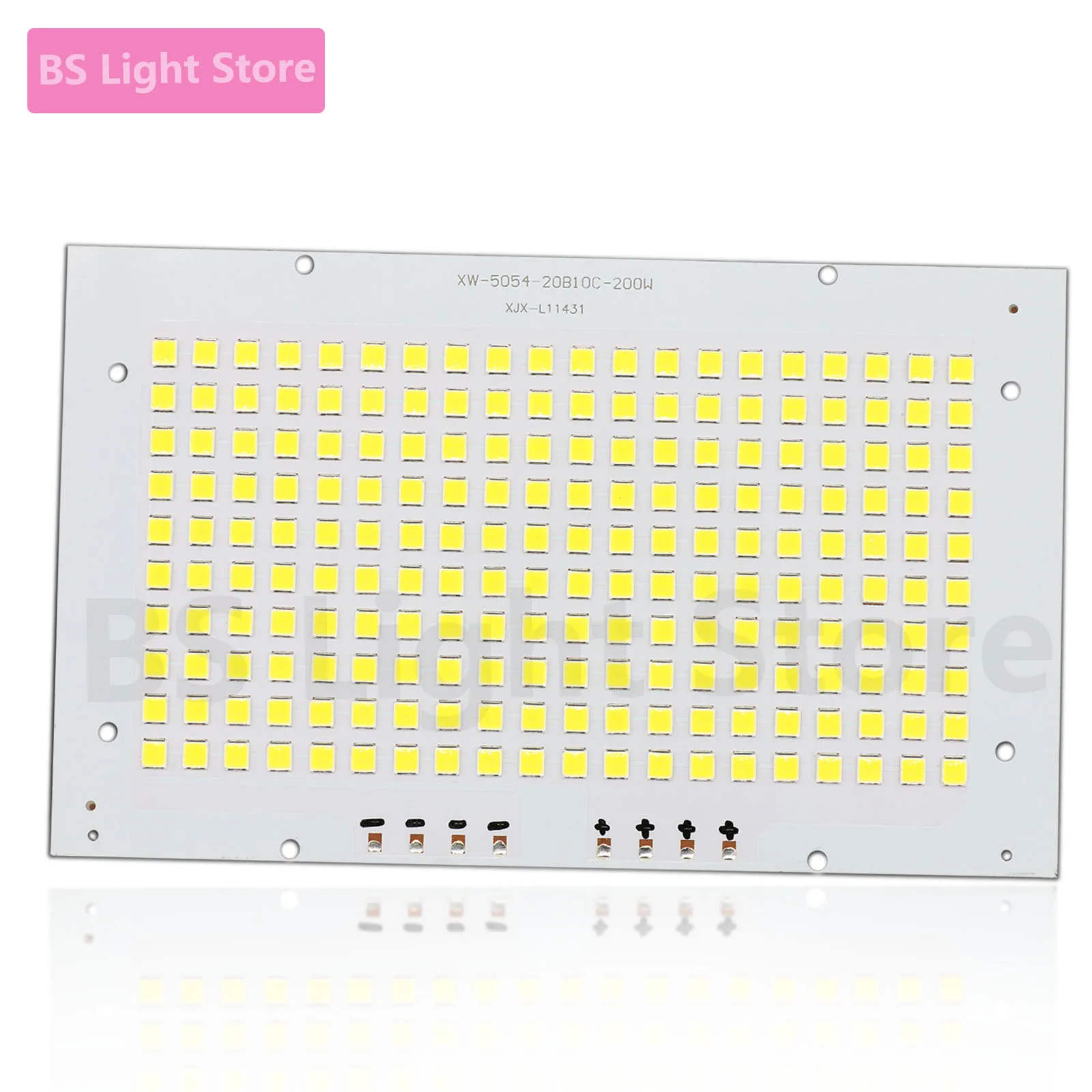 

SMD5054 LED Chip 200w lamp High power Lamp Beads Smart IC 30-34V Light board For Spotlight Lighting transformation Outdoor White