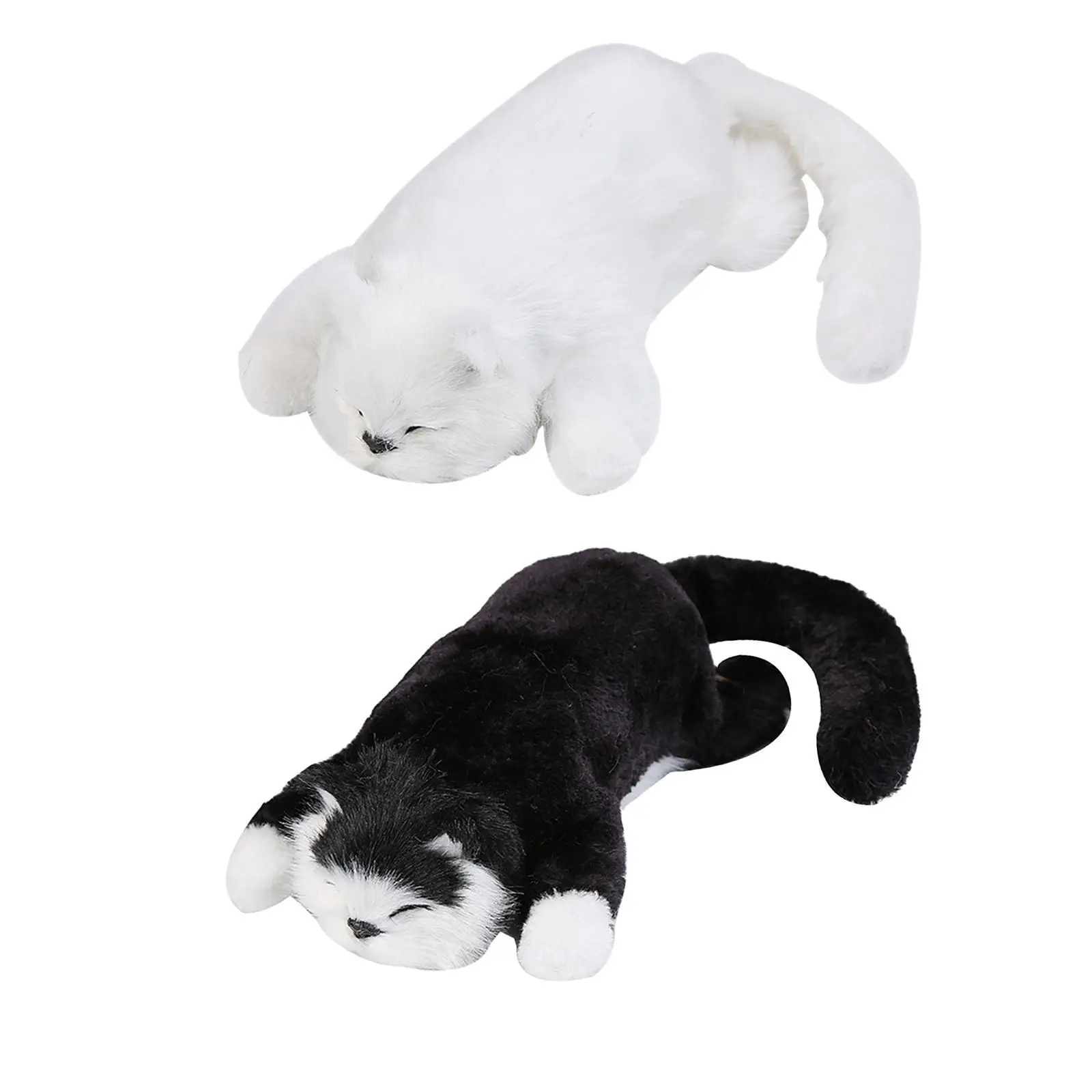 Animale di peluche elettrico con gatto rotolante per un amico della buonanotte, regalo di compleanno per le vacanze