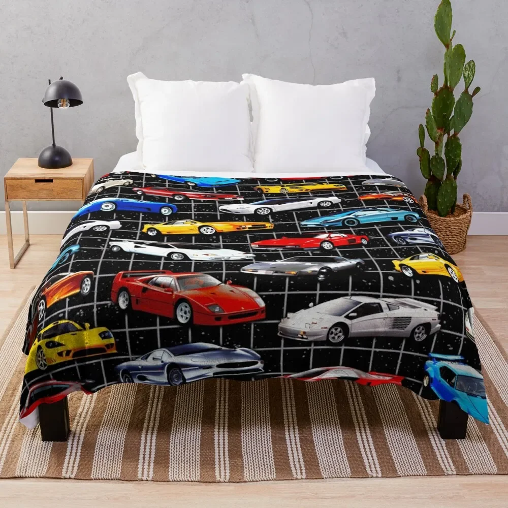 

Dream Cars Throw Blanket blankets and throws Camping Blankets