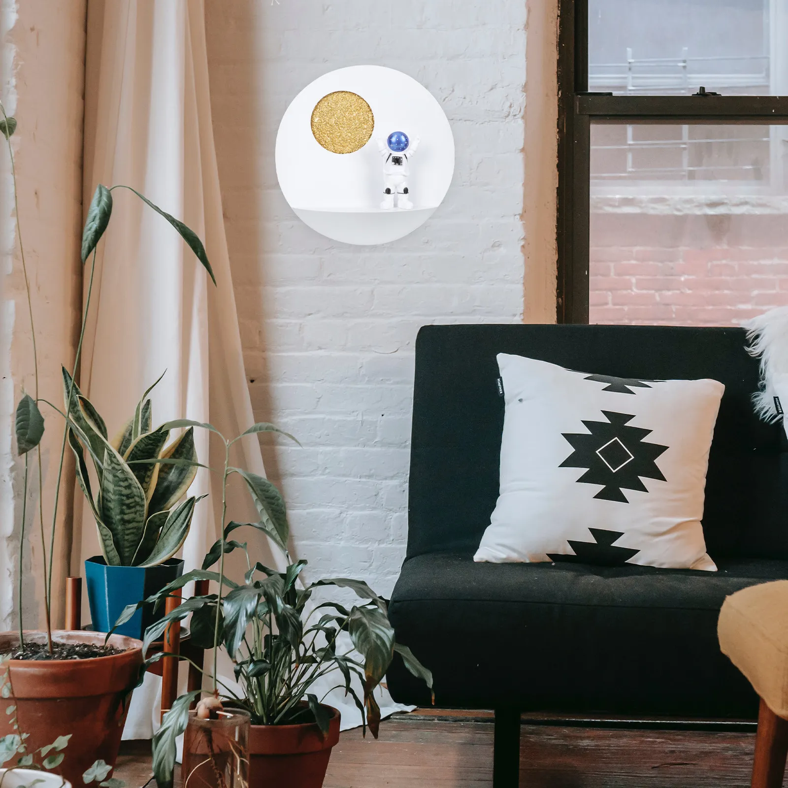 

Настенный светильник «Лунный Астронавт» для коридора, креативный прикроватный светильник для спальни, лампа для освещения проходов в помещении