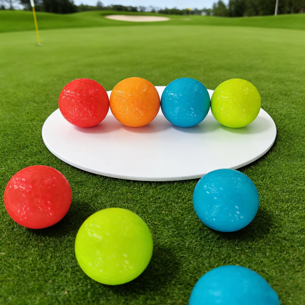 Wearproof High Rebound Golf Balls Excellent Flight Performance Outdoor Match Indoor Practice Universal Golf Sports Supplies