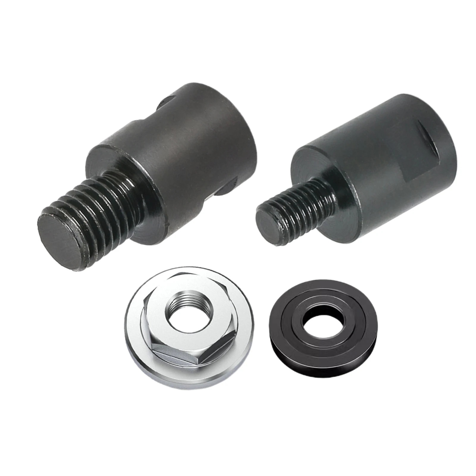 3pcs Angle Grinder To M10 Metal Interface Connector Screw Adapter Converter Plate Rod Nuts Slotting  Screw Connecting