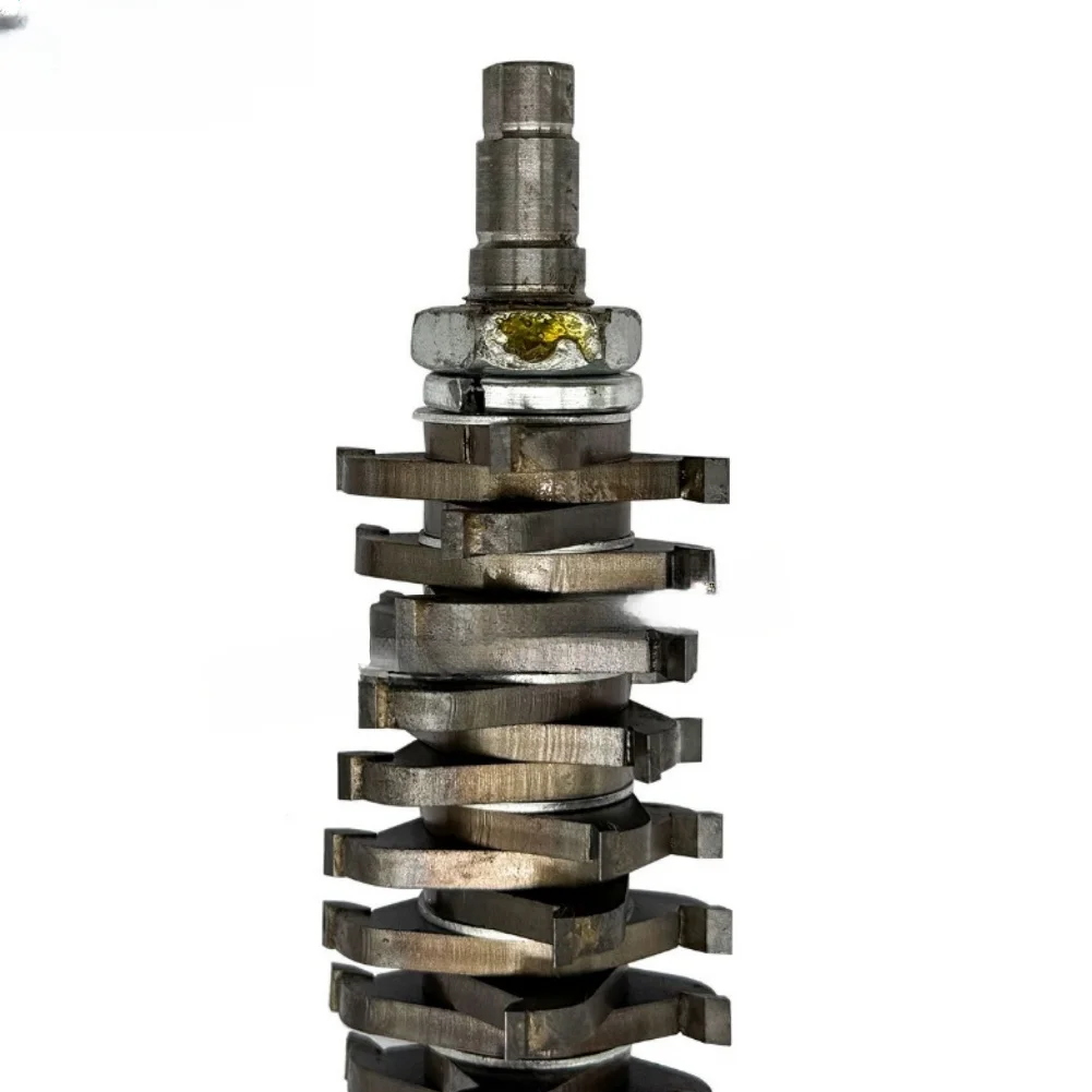 Wall Planer Head 202mm Bimetal Construction for Plaster Removal 48mm Cutting Size 9mm Flat Shank Wall Scraper Tool