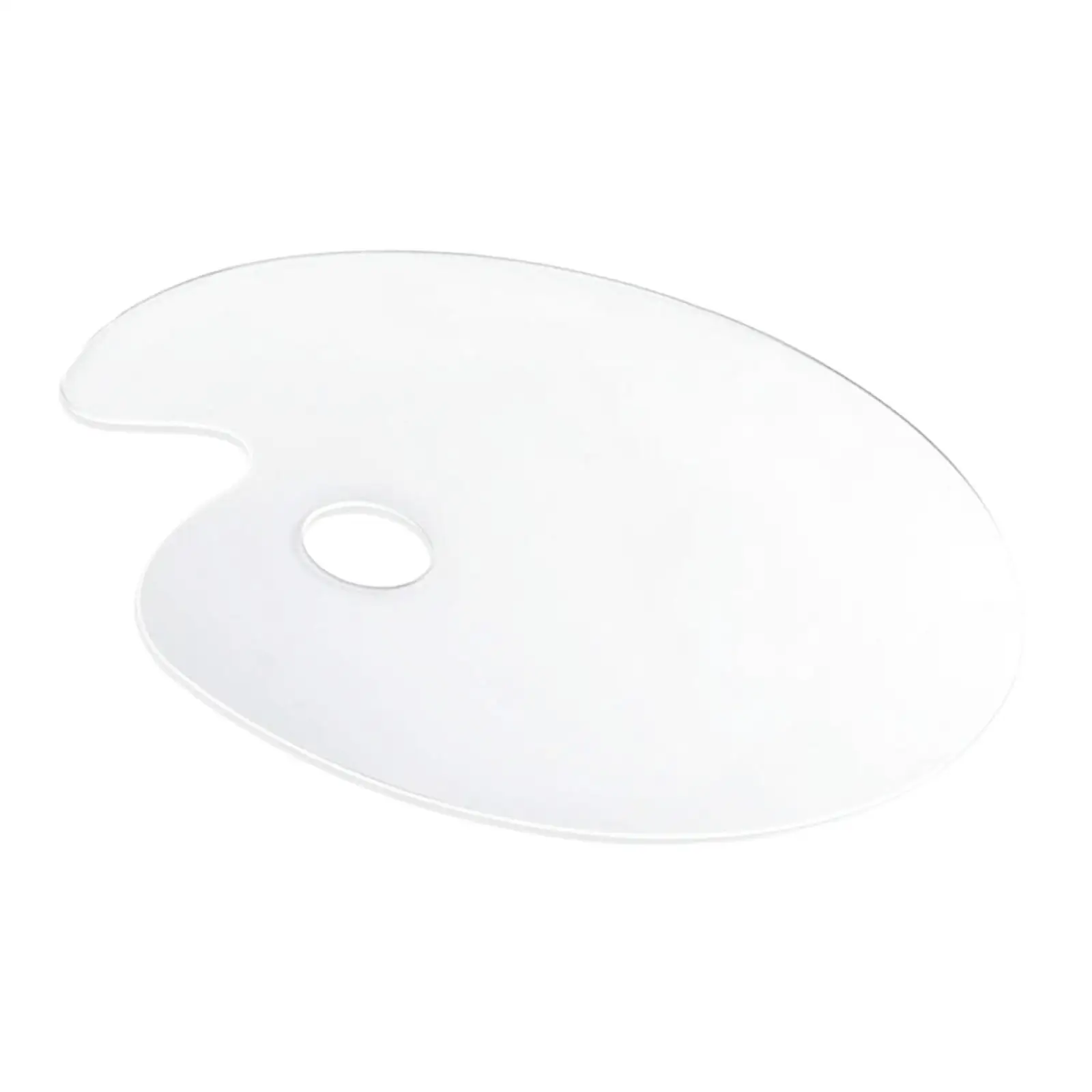 Profesjonalna akrylowa paleta do mieszania makijażu, kompaktowa, przenośna tacka, organizer na puder i cienie do powiek do zestawu kosmetyków.