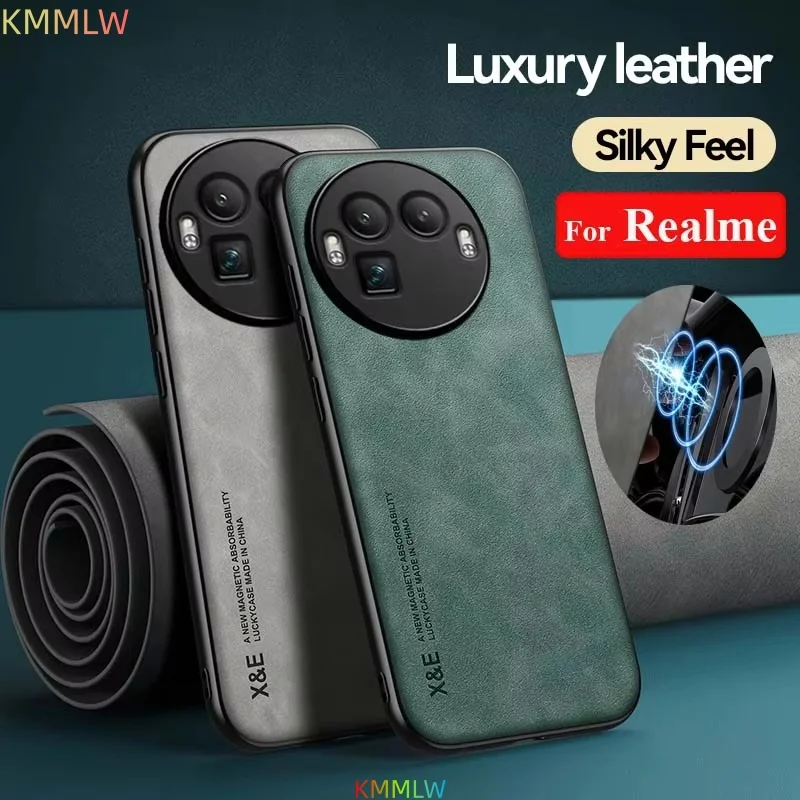 Shockproof Case for Realme GT8 Pro Protective Cover Magnetic Car Holder Phone Coque Fundas For Realme C85 Pro GT8 C85