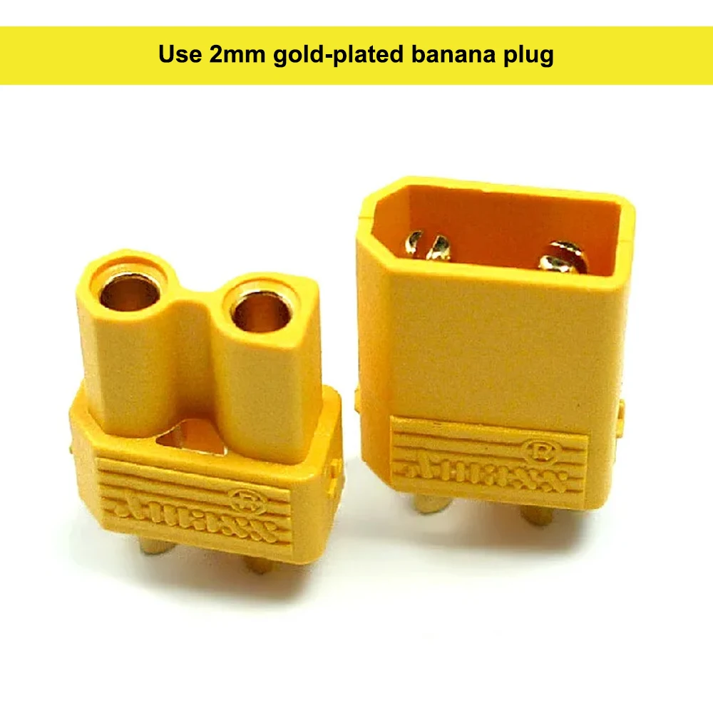 Amass XT30U Male Female Connector Upgrade XT30 Plug For RC Lipo Battery FPV Quadcopter Drone DIY Accessories
