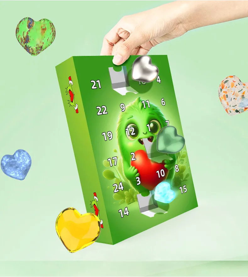 2024 Valentine's Day Advent Calendar Gemstone Advent Calendar Advent Calendar 2023 For Kids With 24 Valentine's Day To Open Each