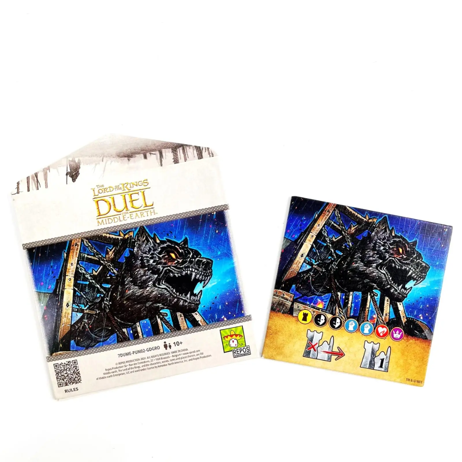 Duel for Middle Earth Brettspiel-Erweiterungskarte Promo-Karte 2 Stück – Detail 3