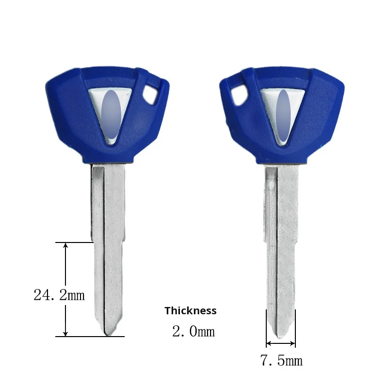 Kawasaki motocicleta chave, adequado para z900z800z1000z650, motocicleta chave, chip anti-roubo, pode ser usado