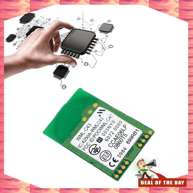 Module Bluetooth WML-C43 pour Console de jeu Wii, réparation de Module Bluetooth, accessoires de remplacement de carte PCB, livraison 24 heures