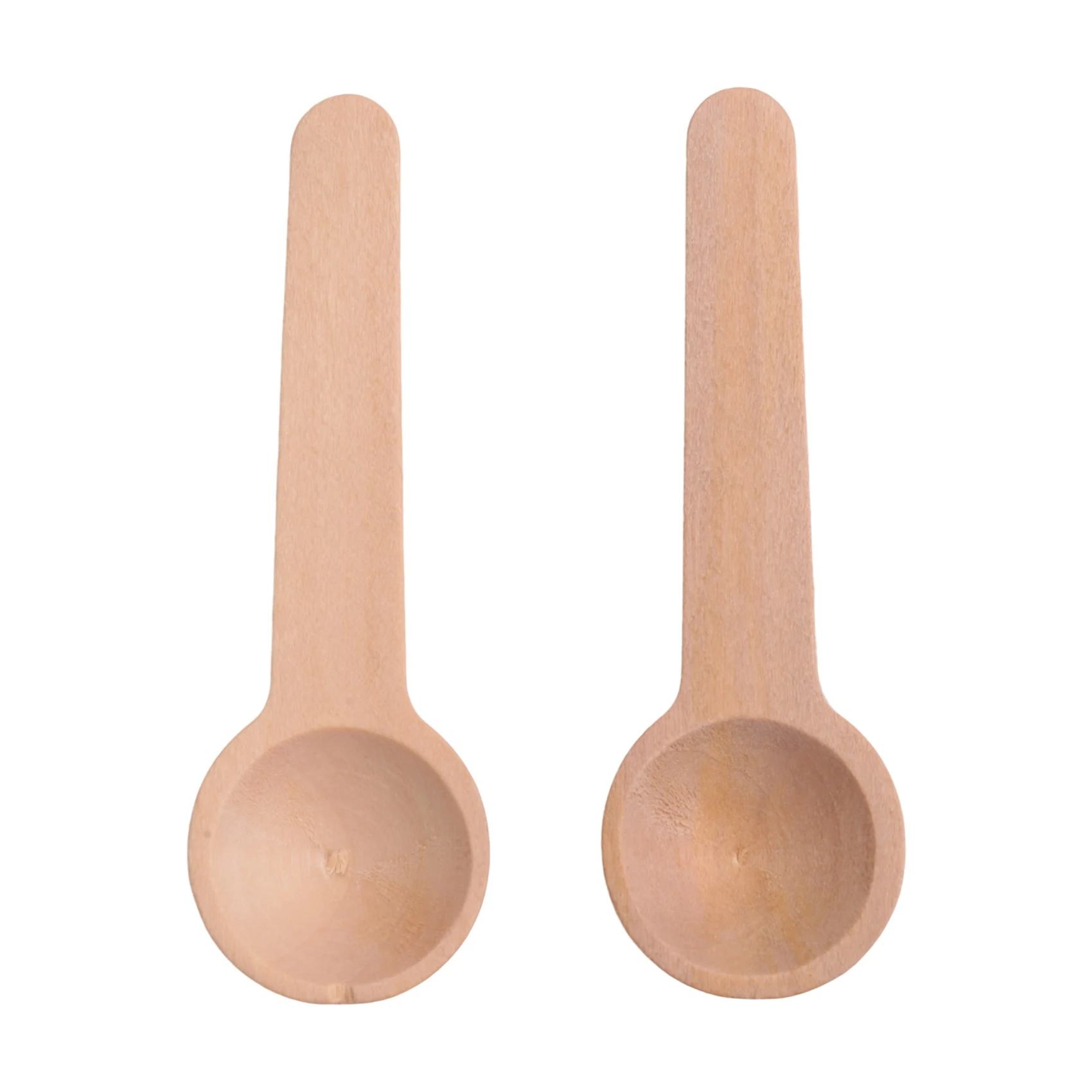 100 Pieces Mini Wooden Spoons Small Wooden Spoons Condiments Salt Spoons for Spice Jam Coffee Condiment Honey Teas Sugar