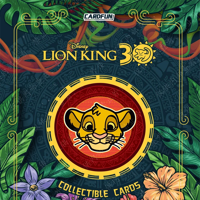 Card Fun King of The Jungle Card Disney Nala Simba 30th Anniversary Special Package Years Collection Cards Children Toy Gift