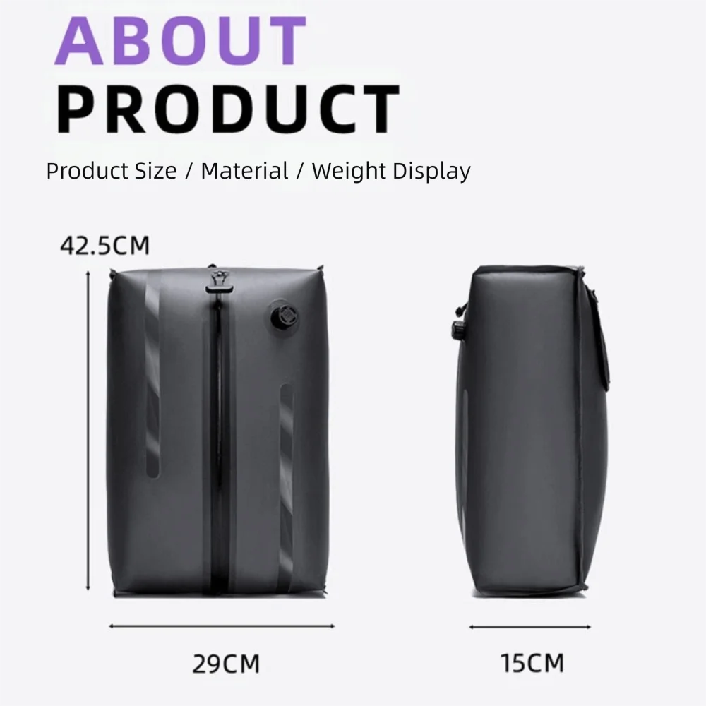 Reusable Vacuum Bags for Travel Waterproof Folding Travel Compression Bag Space Saver Dustproof Vacuum Compression Bag