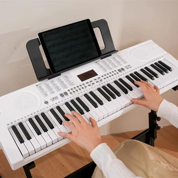 

Factory Direct 61 Keys Portable Piano Musical Instruments Keyboard Instruments Wholesale Price Good Quality For Beginners Adult