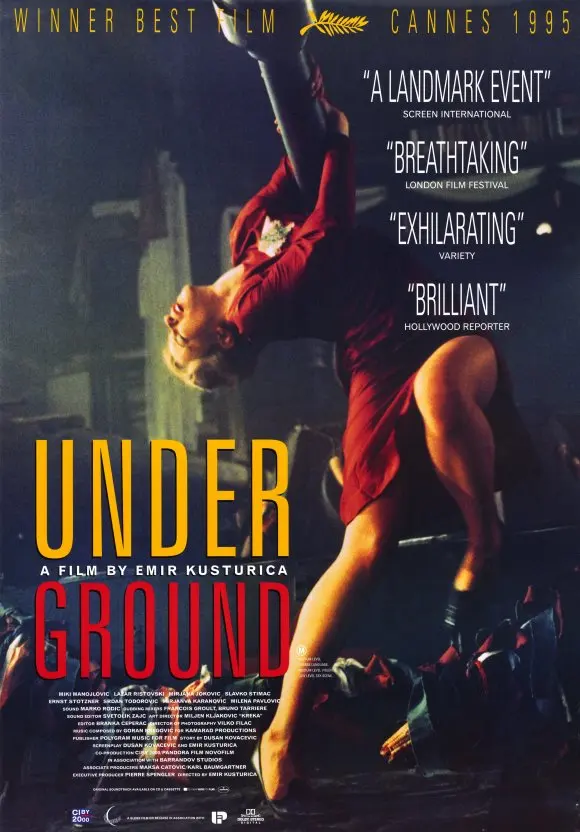 Movie Underground 1995 Art SILK POSTER Wall Art Home Decorative painting