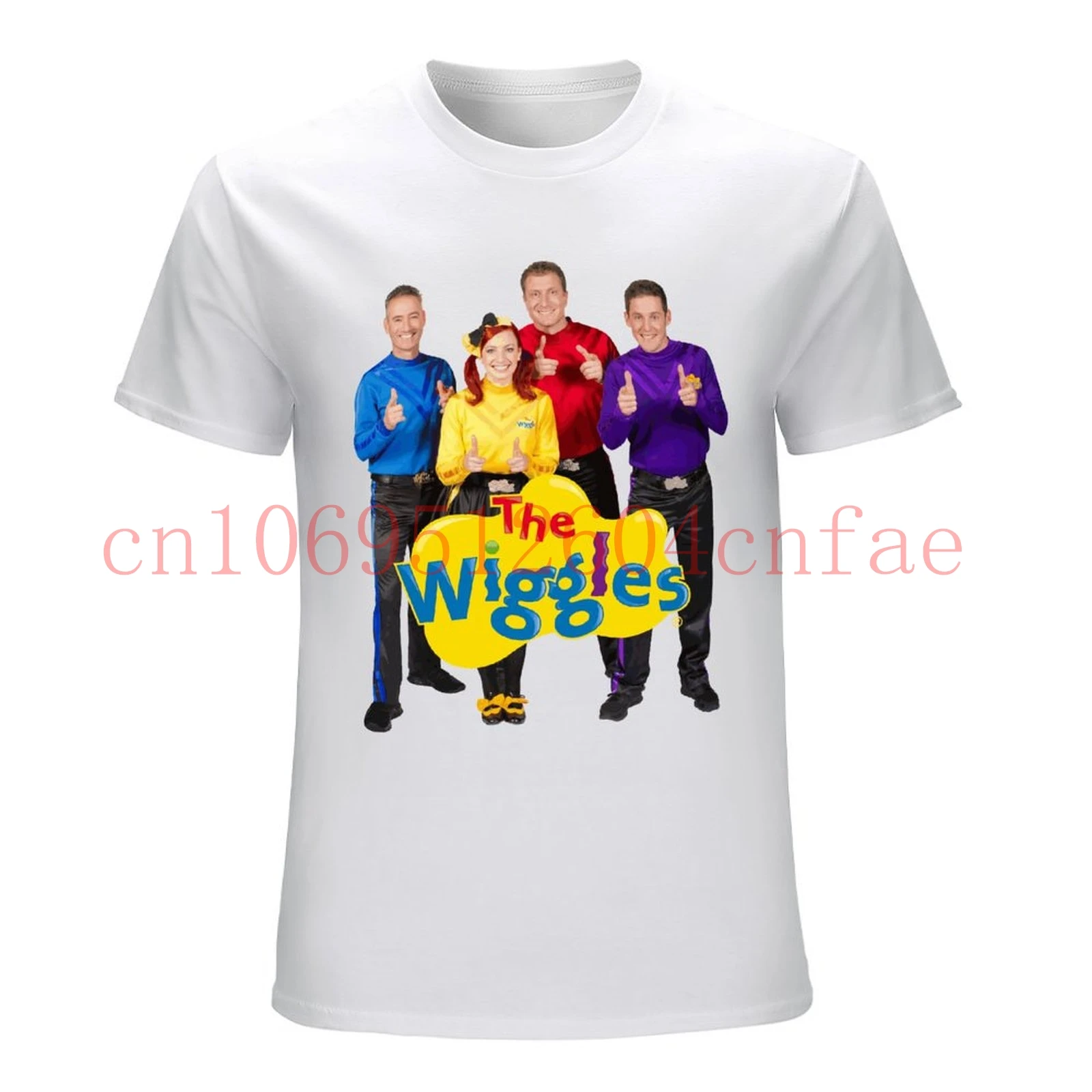 The Wiggles Logo T-Shirt All Sizes Kids TV Programme Emma Simon Anthony Lachlan