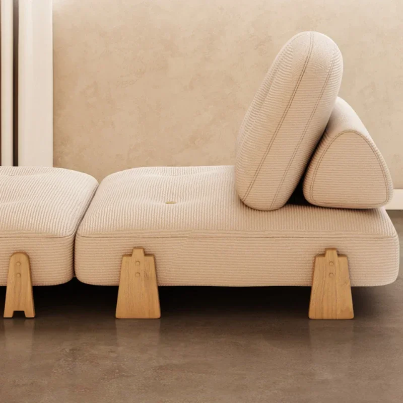 أريكة سرير قابلة للطي ذات غرض مزدوج، أريكة كسولة، مقعد تاتامي، شرفة، كرسي ترفيهي للجلوس والنوم #4