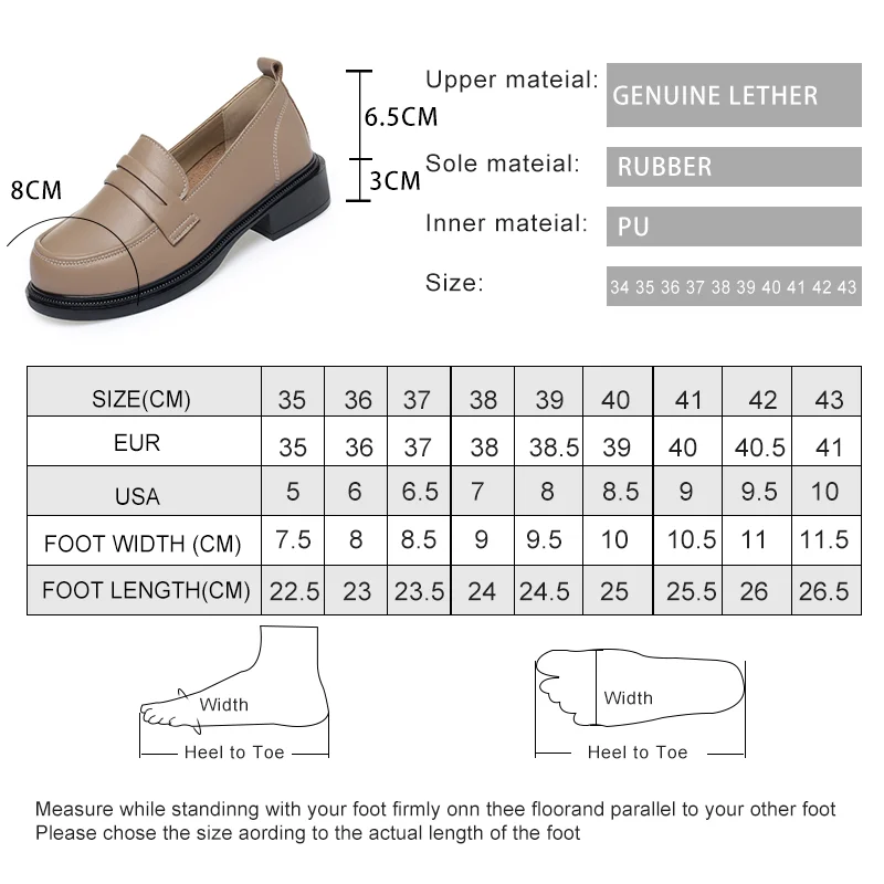 AIYUQI Loafer Shoes Woman 2024 New Genuine Leather Spring Shoes Woman Slip-on One Foot Big Size 41 42 43 Non-slip Shoes Ladies