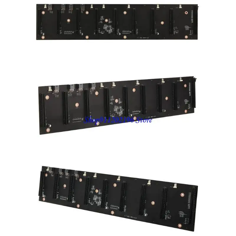 P82A Mining Motherboard ETH-HSW3 Large Spacing 67mm with 8 x PCIE 16X /mSATA/ 4x USB