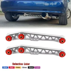 Racing Rear Lower Control Arms Subframe Brace Tie Bar Aluminium Car Rear Lower Traction Control Rods/ Arms For Honda Civic 88-91