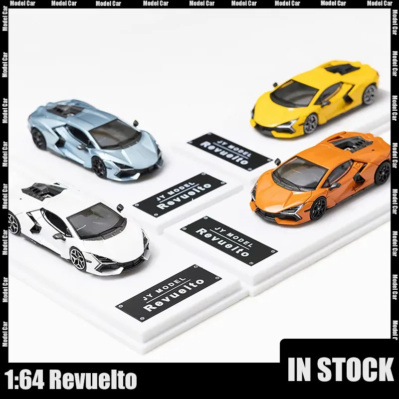 

1:64 Revuelto Miniature Model Car Alloy Car Simulation Adult Collection Pieces Hobby Display Birthday Gifts With Rotat Wheel Toy