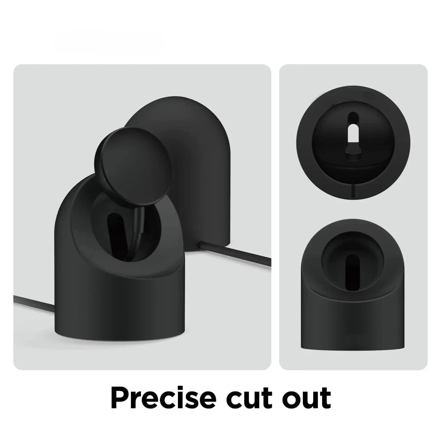 삼성 갤럭시 워치 7 충전 스탠드 40 44 46mm 갤럭시 워치 3 4 5Pro 6 충전 실리콘 스탠드 45 충전 거치대 호환