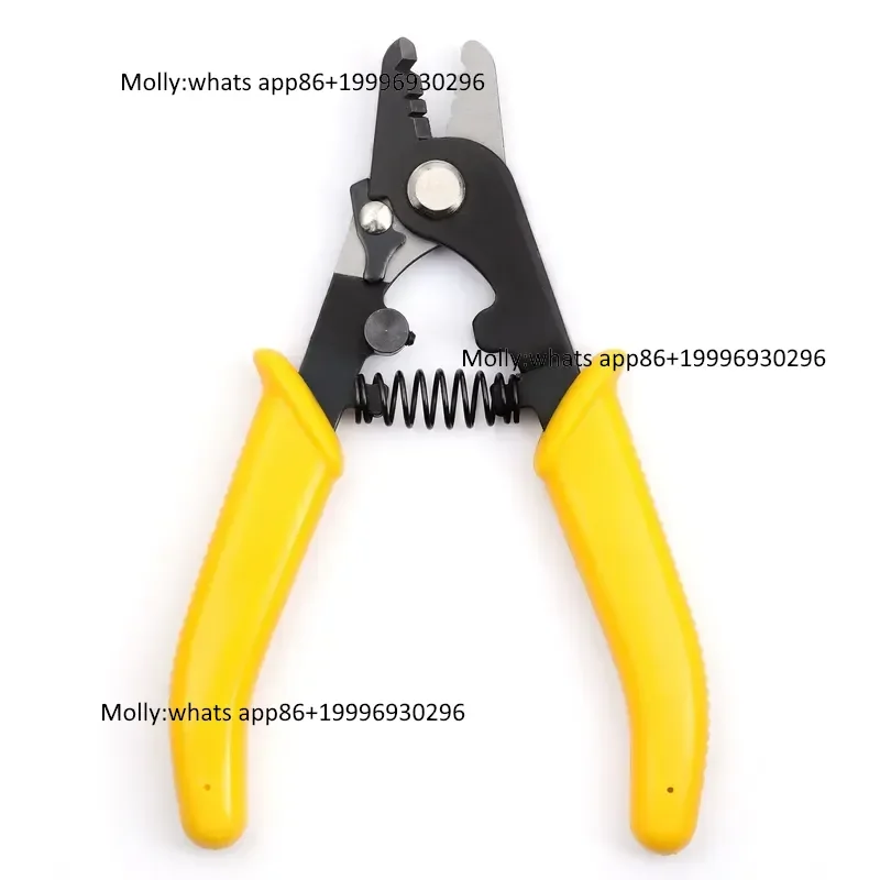 Three Port Miller Clamp Fiber Pigtail Stripper Fiber Wire Stripper Fusion Splicer Miller Clamp Three Section