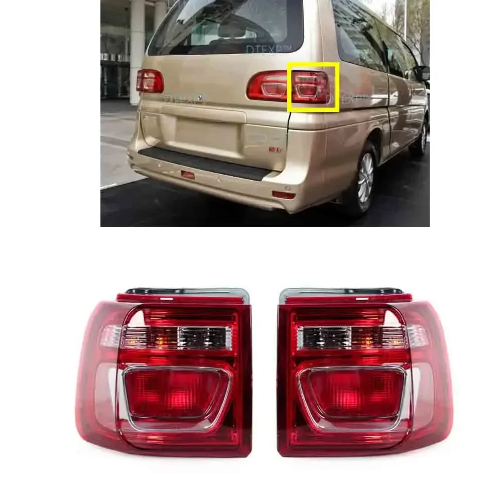 

1 Piece Outside Tail Light for Delica PA00 Warning Lamp for L400 PD00 Rear Lamps with Bulbs MR162672 Marker Reverse Lights