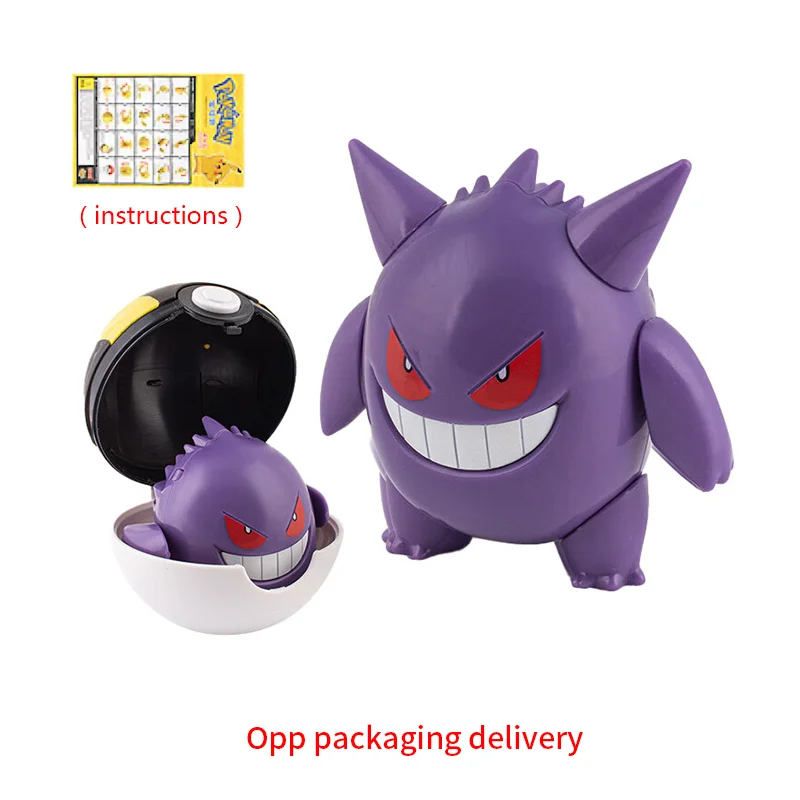 Pokemon Figuren Spielzeug Anime Action Pikachu Dragonite Gengar Mew Snorlax Gyarados Lapras Pokeball Lunala Kinder Geschenk