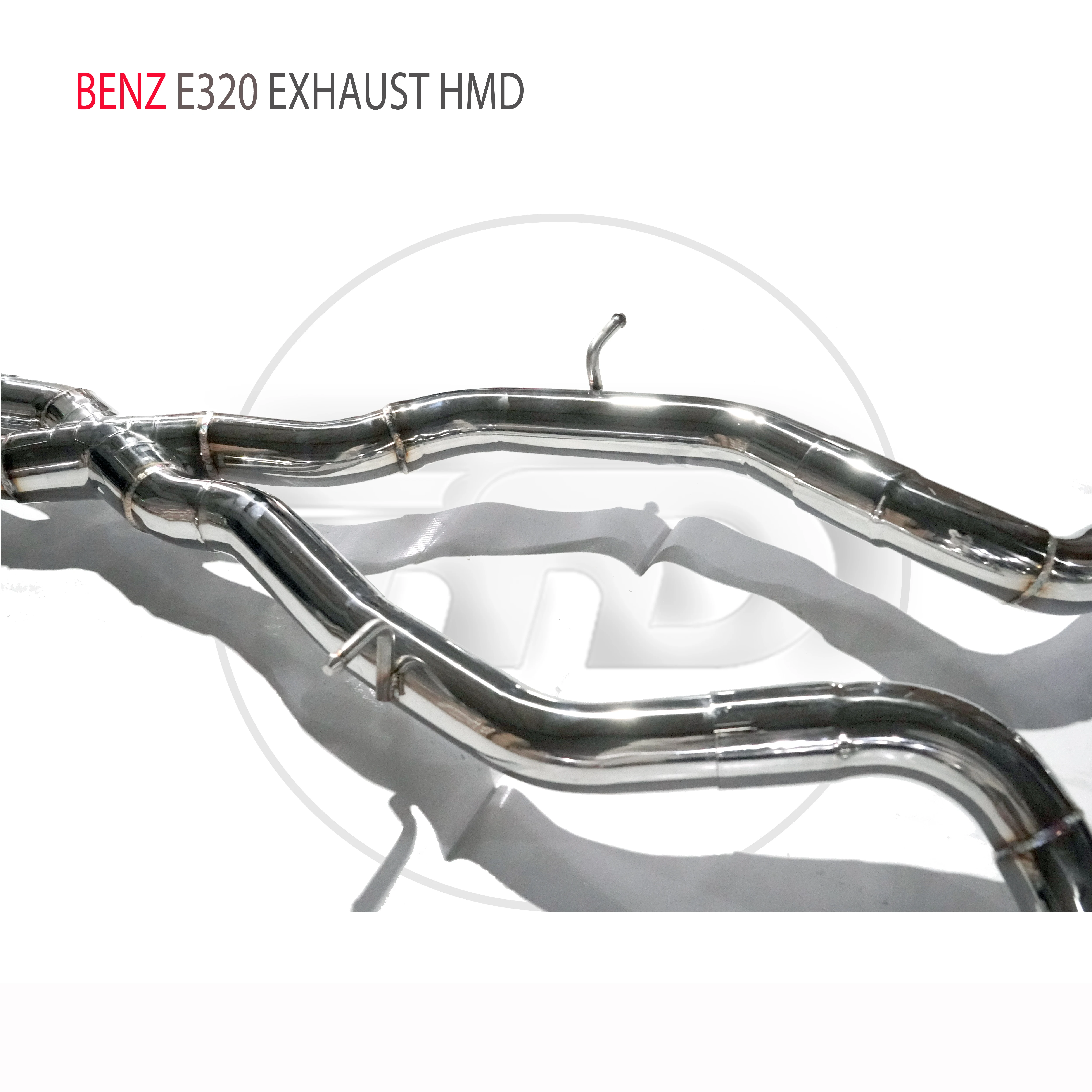 

HMD Stainless Steel Exhaust System catback is Suitable for BENZ E320 3.0T Valve Muffler