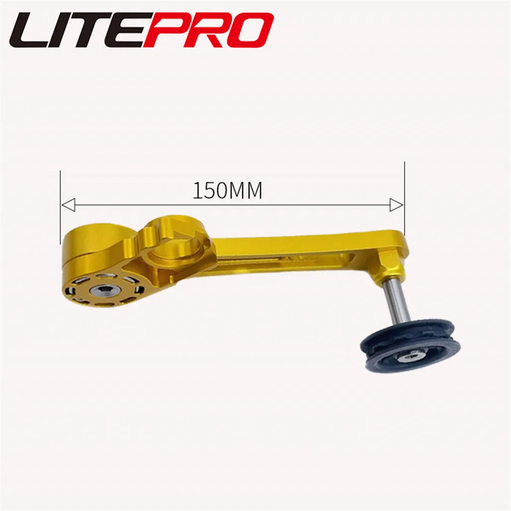 Litepro External 7Speed Chain Tensioner DIP Shifter For Brompton Bike Aluminum Alloy Rear Derailleurs Transmission