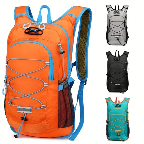 Mochila para ciclismo al aire libre, bolso de hombro para senderismo y viajes de gran capacidad, mochila multifuncional ligera con espacio para exteriores