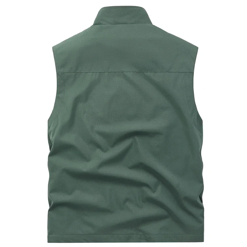 Men Summer Outdoor Work Safari Fishing Travel Photo Camping Hiking Vest For Gym Jogging Running Sport Sleeveless Mesh Waistcoat