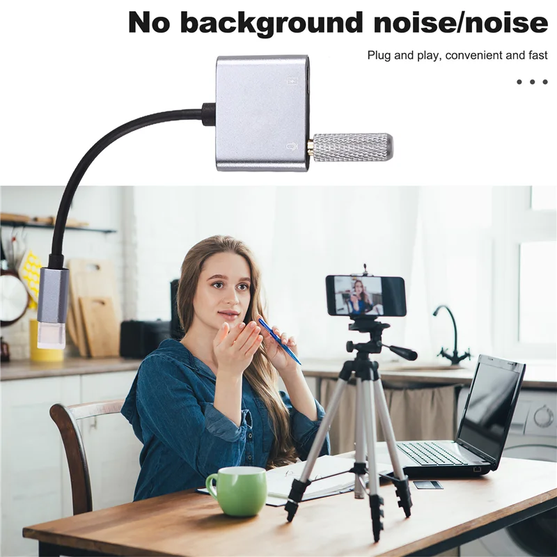 JABS-内部録音ヘッドプラグアンドプレイポータブル3.5mm無人ライブブロードキャストルーム用