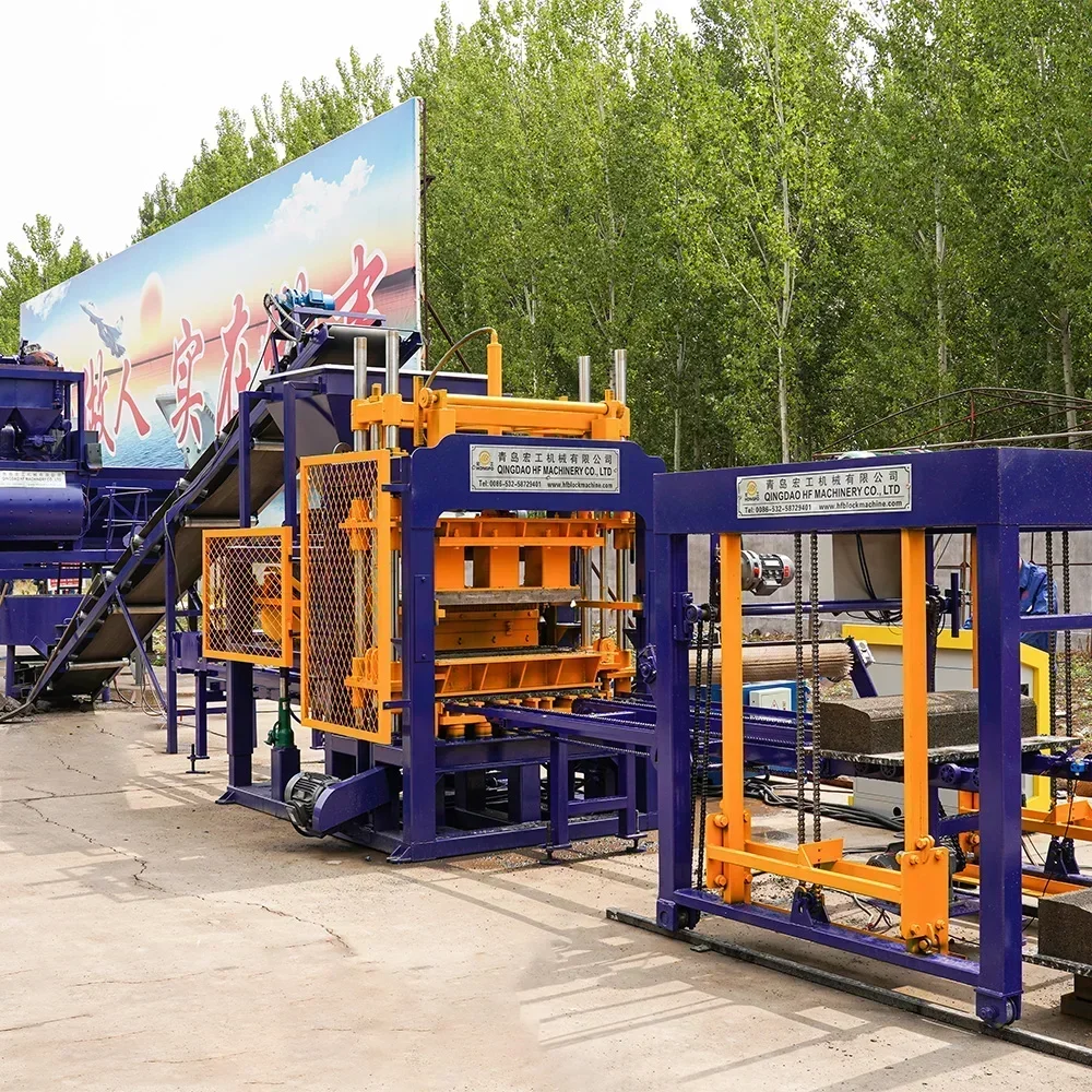 رائجة البيع آلة تصنيع الطوب آلة تشكيل البلوك الخرساني QT5-15 آلة تصنيع البلوك للبيع