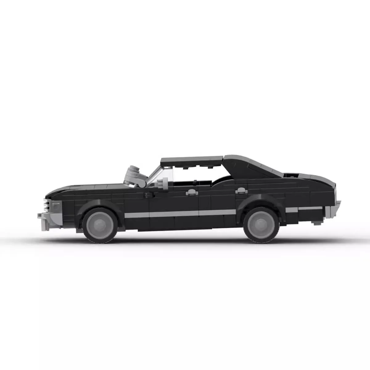 MOC Technical Car Movie Supernatural 1967 Chevroleted Impala Speed Champions Vehicles Sets Building Blocks Toys Christmas Gift